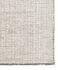 Network Woven Wool Rug, Black