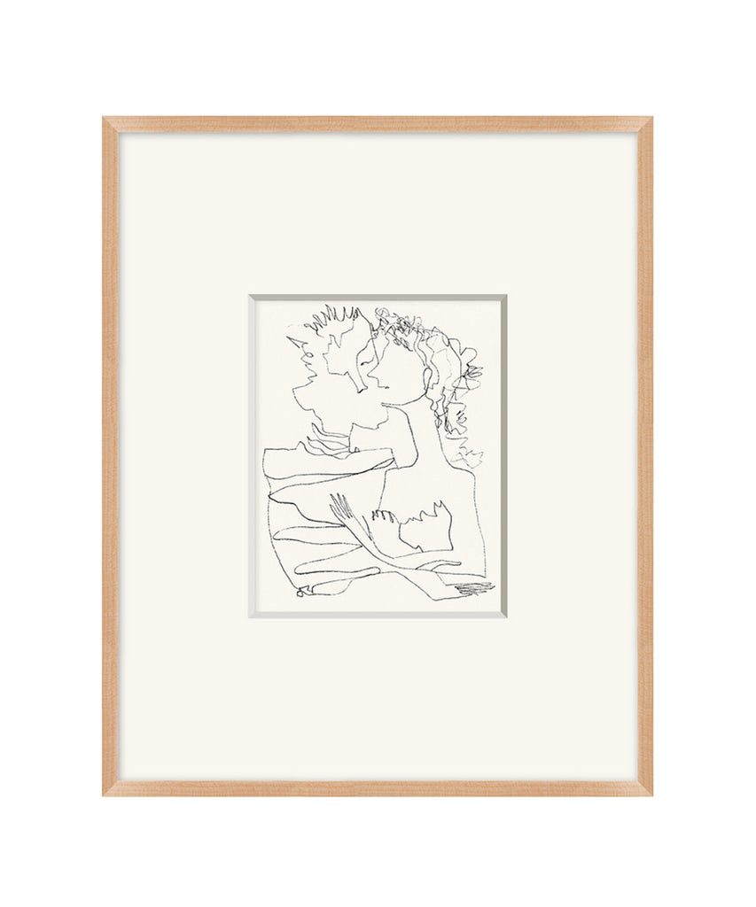 One Love, Framed Line Drawing