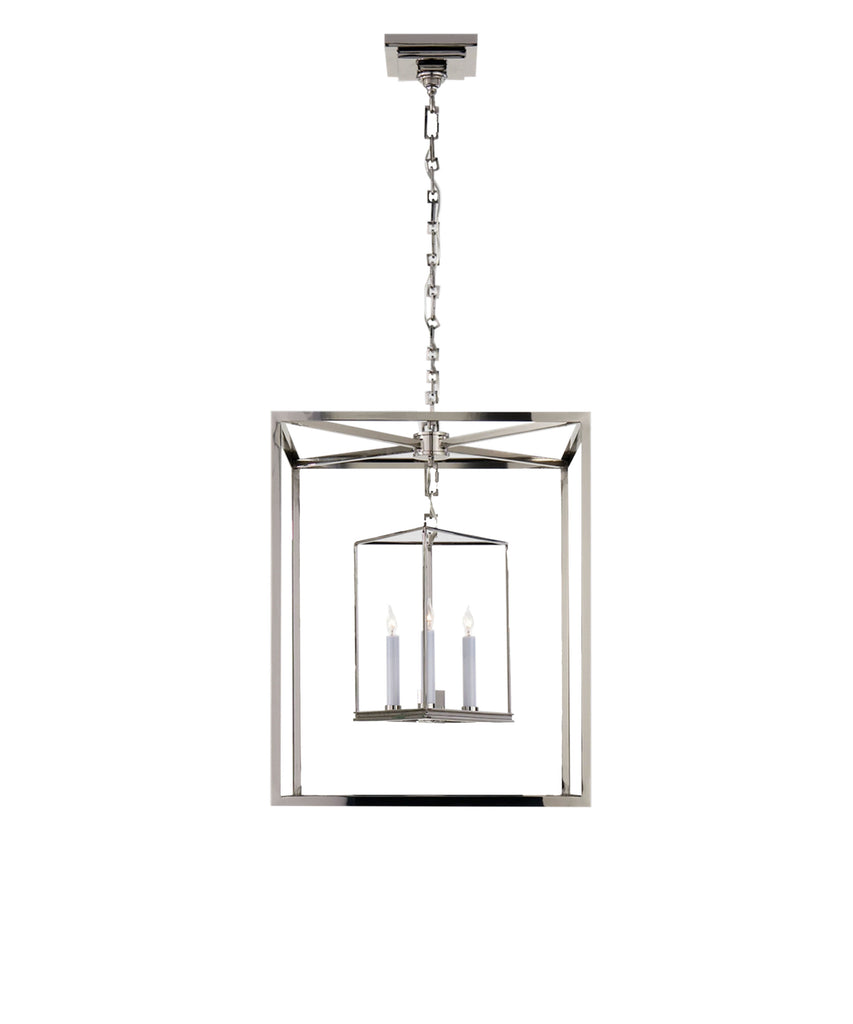 Osborne Lantern, Polished Nickel