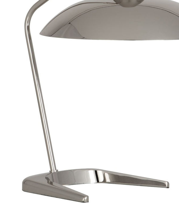 Enterprise Table Lamp, Polished Nickel