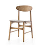 School Chair, Leather Seat