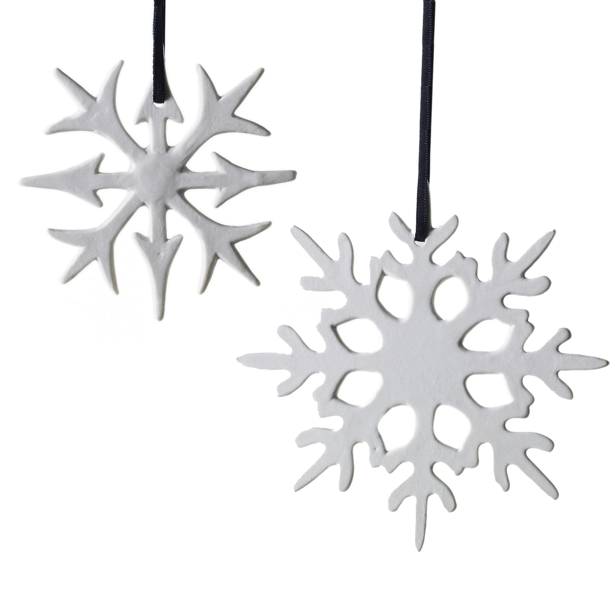  Porcelain Ceramic Snowflake Ornaments - Pack of 12 Blank Glazed  White Ceramic Snowflake Ornaments Ready to Decorate Paint and Personalize  by Factory Direct Craft : Arts, Crafts & Sewing