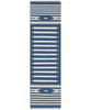 Theo Stripe Flat Weave Rug, Indigo