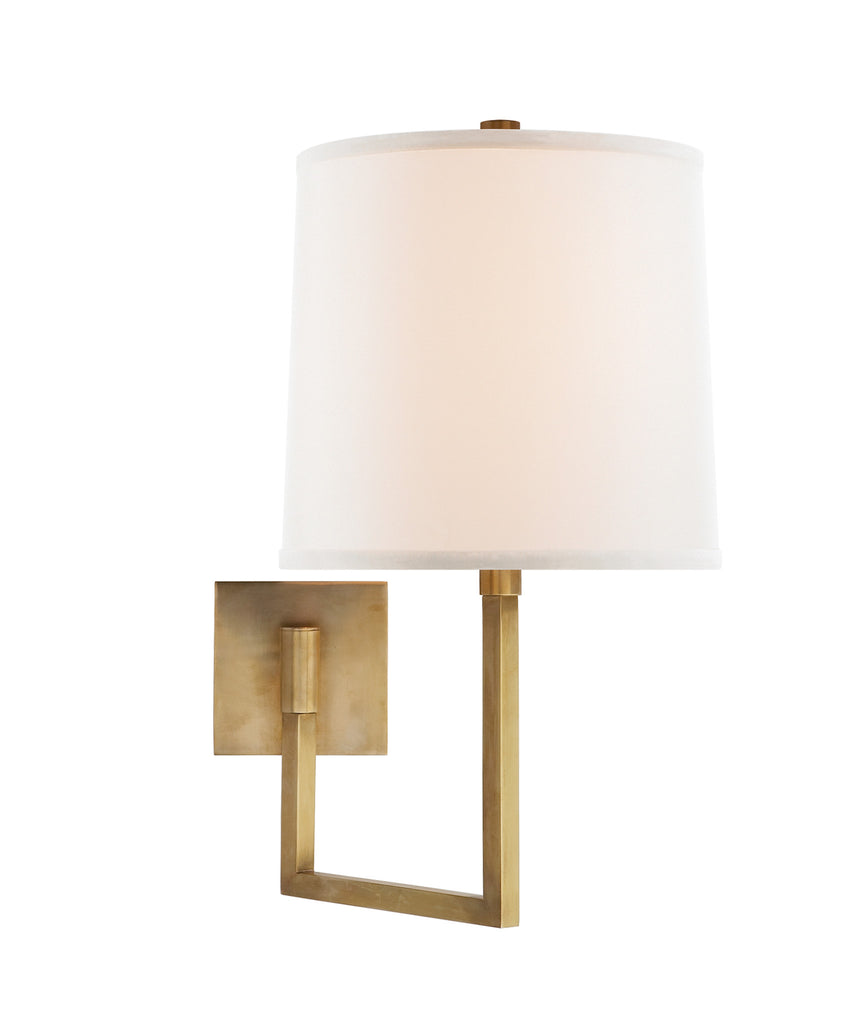 Aspect Large Articulating Sconce, Brass