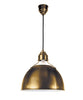 Eugene Small Pendant, Antique Brass