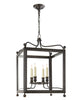 Medium Greggory Hanging Lantern, Bronze