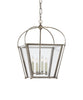 Small Plantation Lantern, Antique Nickel