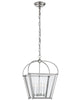 Small Plantation Lantern, Polished Nickel