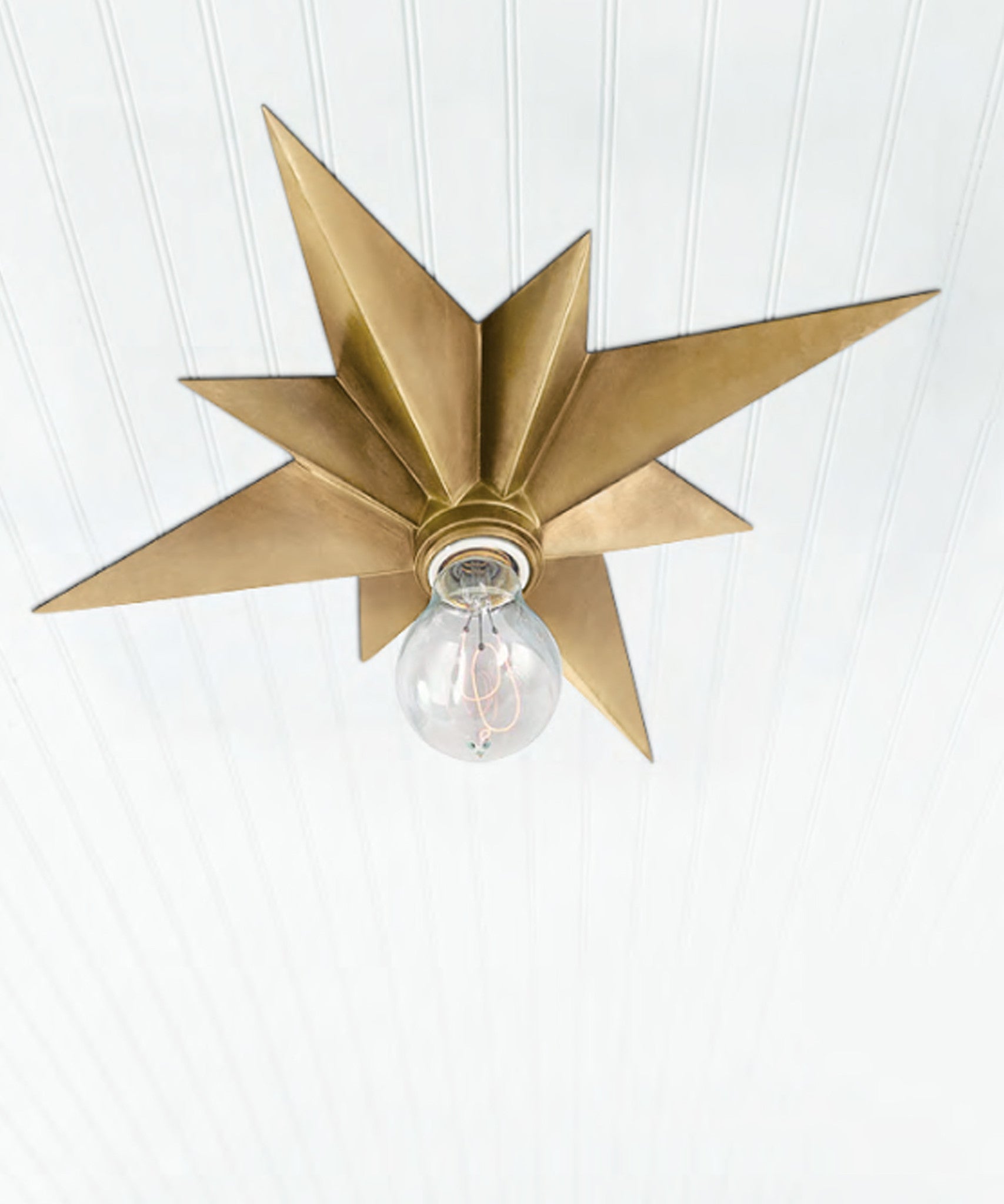 Star Flush Mount Ceiling Fixture – High Street Market
