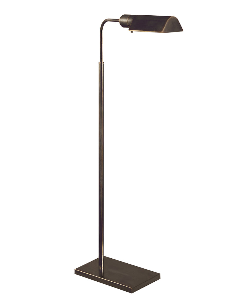 Studio Adjustable Floor Lamp, Bronze