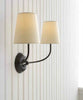 Vendome Double Wall Sconce, Bronze