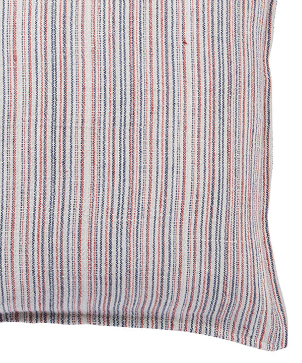 Taye Linen Weave Pillow, Stripe