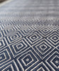 Cape May Diamond Indoor/Outdoor Rug, Navy