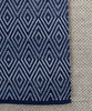 Cape May Diamond Indoor/Outdoor Rug, Navy