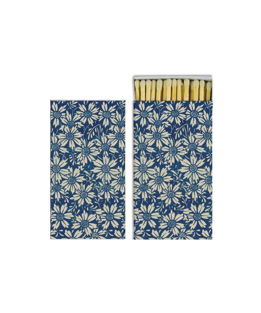 Blue Wildflower Field Matchbook