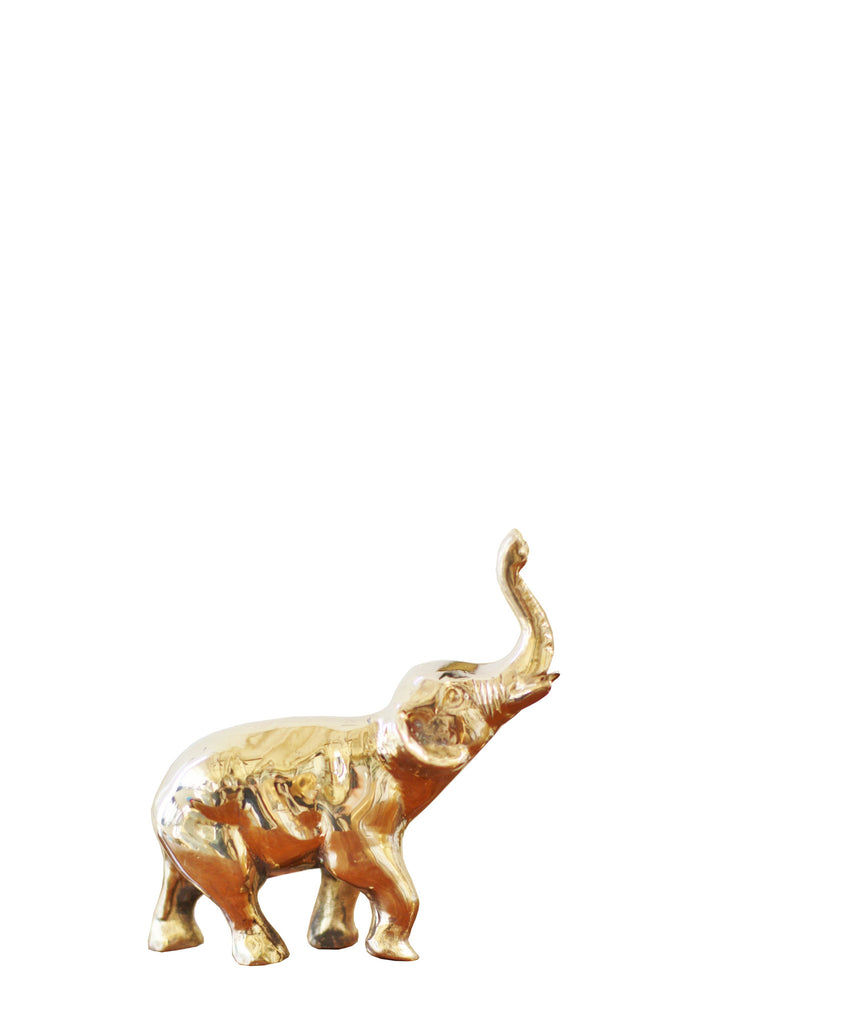 Brass "Good Luck" Elephant