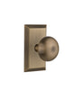 Philadelphia Interior Door Knob Set, Studio Plate