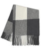 Buffalo Check Throw Blanket, Charcoal