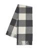 Buffalo Check Throw Blanket, Charcoal