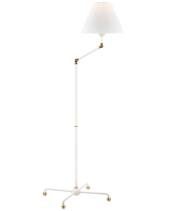 Classic No. 1 Adjustable Floor Lamp, White