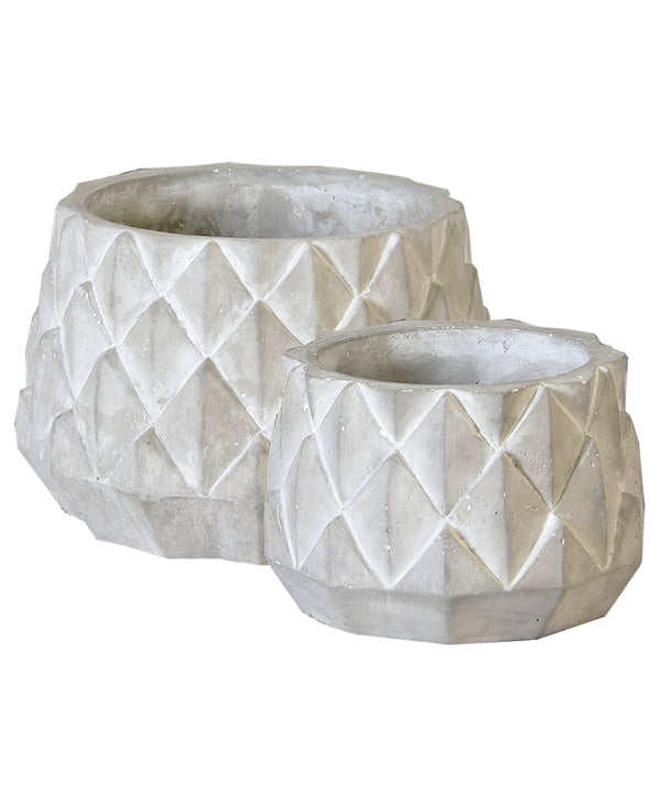 Samson Diamond Cement Planter