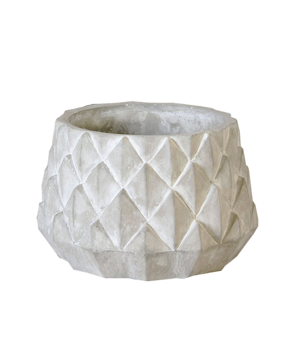 Samson Diamond Cement Planter