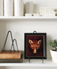 Iron Display Stand, Black & Gold