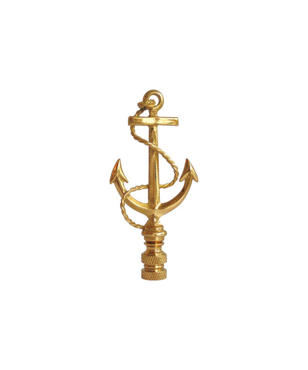 Brass Anchor Lamp Finial