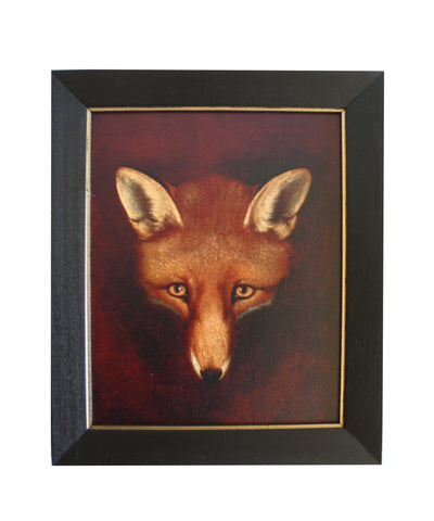 Large Framed Fox Portrait