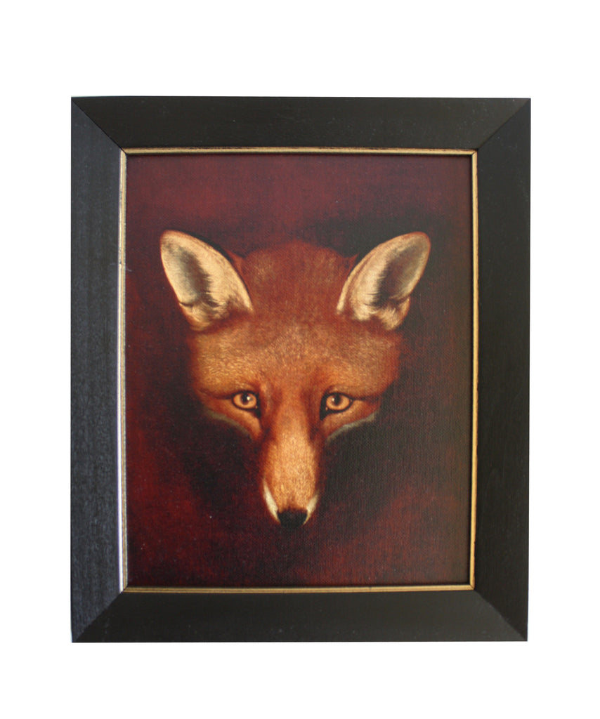 Large Framed Fox Portrait