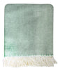 Italian Herringbone Throw Blanket, Green