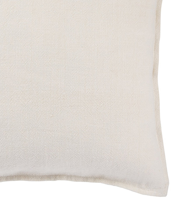 Linen Weave Pillow, Canvas White
