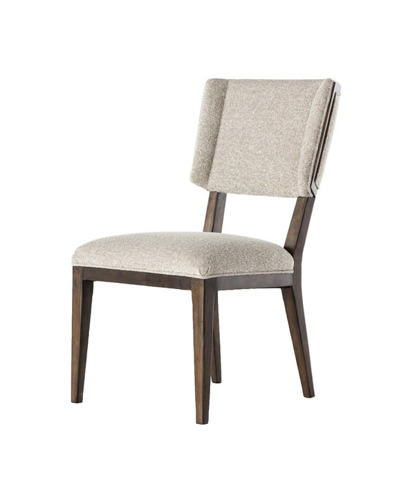 Jackson Dining Chair, Dark Birch & Wheat