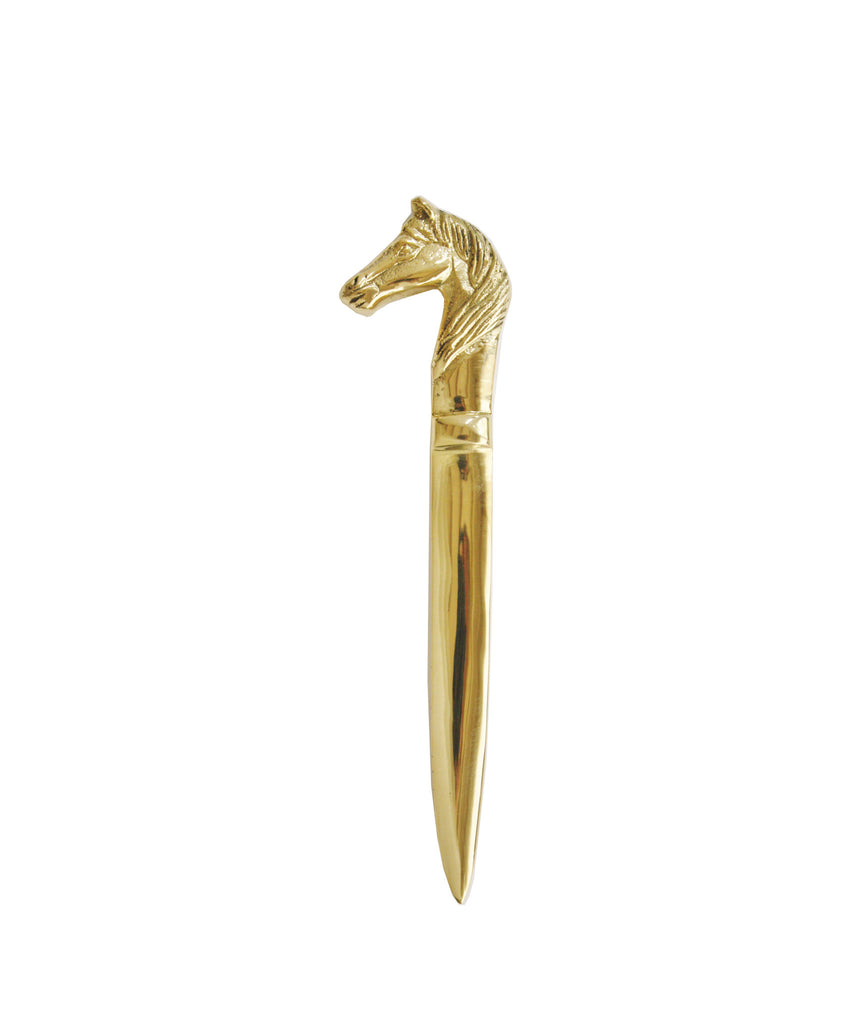 Brass Horse Letter Opener