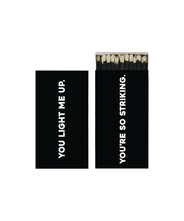 You Light Me Up Matchbook