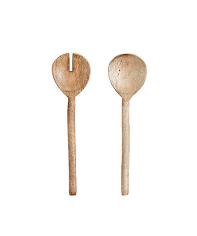 Malibu Mango Wood Serving Set, Natural Wood