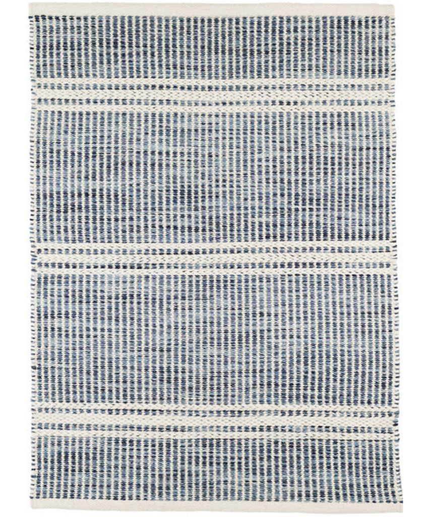 Malta Woven Rug, Blue
