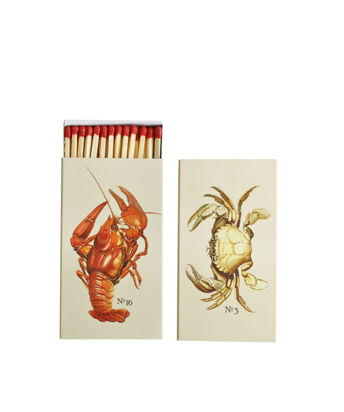 Crab & Lobster Matchbook – High Street Market