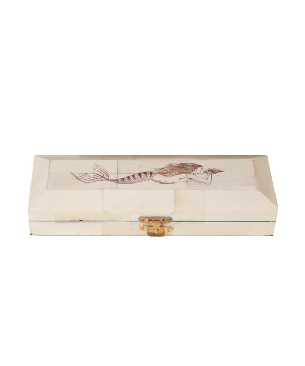 Mermaid Bone Clad Storage Box