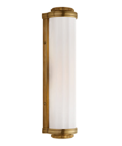 Milton Road Bath Light, Antique Brass