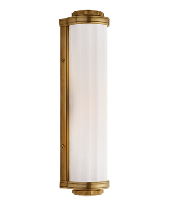 Milton Road Bath Light, Hand-Rubbed Antique Brass