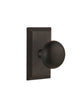 Philadelphia Interior Door Knob Set, Studio Plate