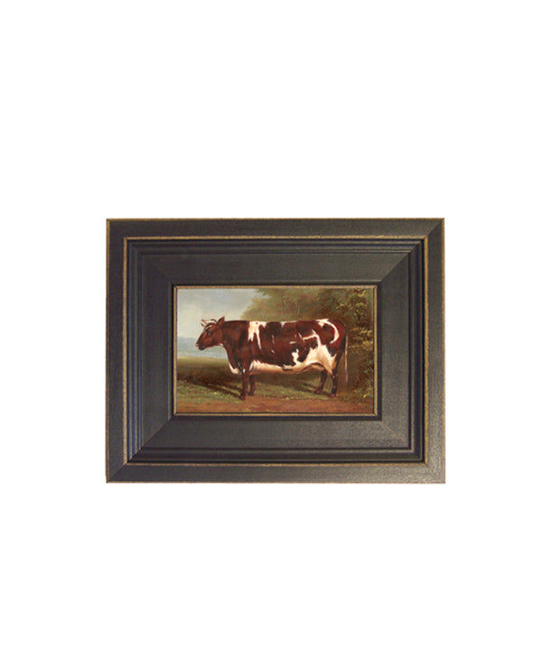 Framed Prize Cow