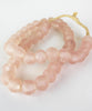 Recycled Glass Beads, Pink