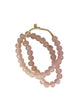 Recycled Glass Beads, Pink