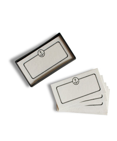 Anchor Placecards or Gift Tags, Box Set of 32 - High Street Market