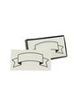 Blank Banner Placecards or Gift Tags, Box Set of 32
