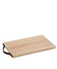 Santa Monica Maple Serving Board, Rectangular with Leather Handle
