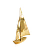 Decorative Brass Sailboat