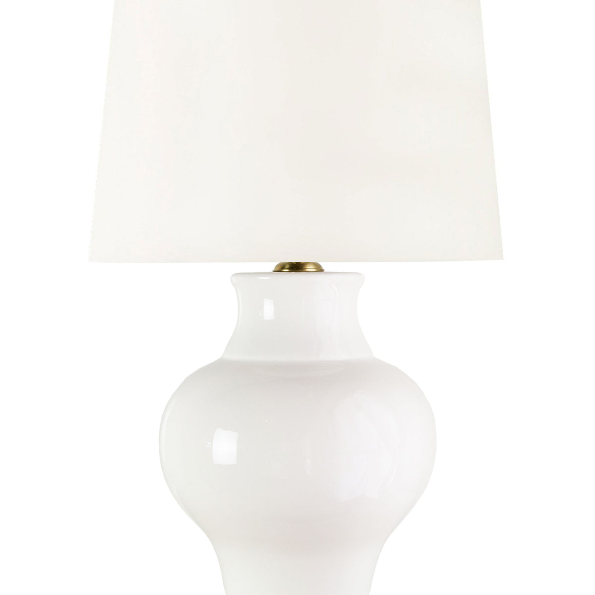 Samantha Table Lamp, White High Street Market